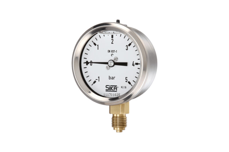 Đồng hồ đo áp suất dạng ống Boudon phiên bản công nghiệp SIKA  MRE-g