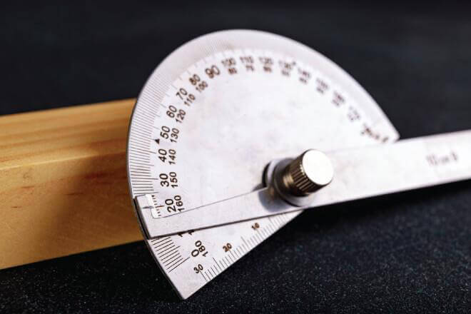 Vắn tắt nhanh cách dùng THƯỚC ĐO GÓC thực hành tại gia 1 cach dung thuoc do goc giup thuc hanh tai gia tecostore