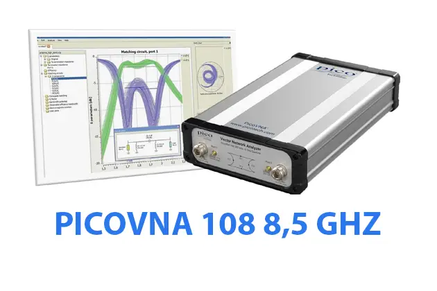 PicoVNA 108 8,5 GHz - Thế hệ máy phân tích mạng vector mới 1 picovna 108 8 5 ghz the he may phan tich mang vector moi