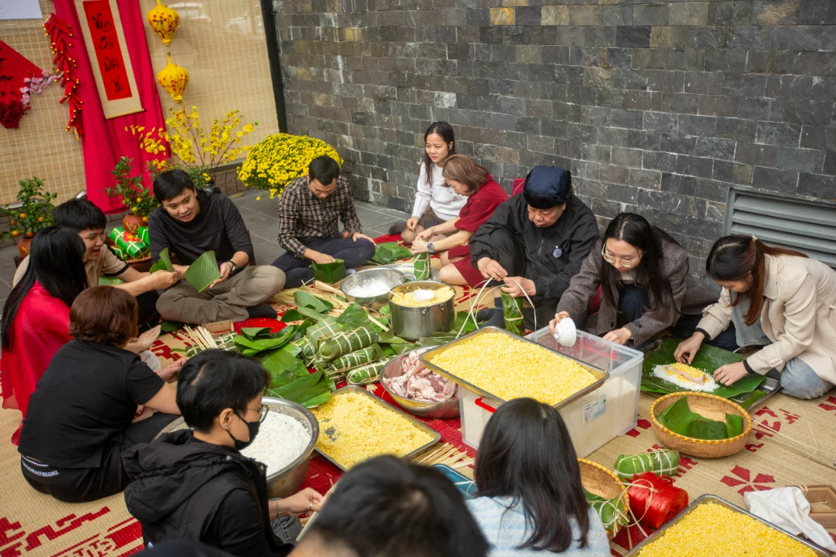 su kien goi banh chung