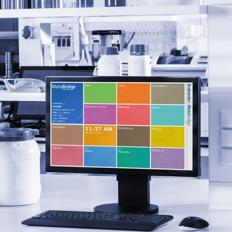 Thiết bị trộn - đo mô men xoắn Anton Paar Brabender MetaStation 4 3 Thiết bị trộn - đo mô men xoắn Anton Paar Brabender MetaStation 4 - Ảnh 3