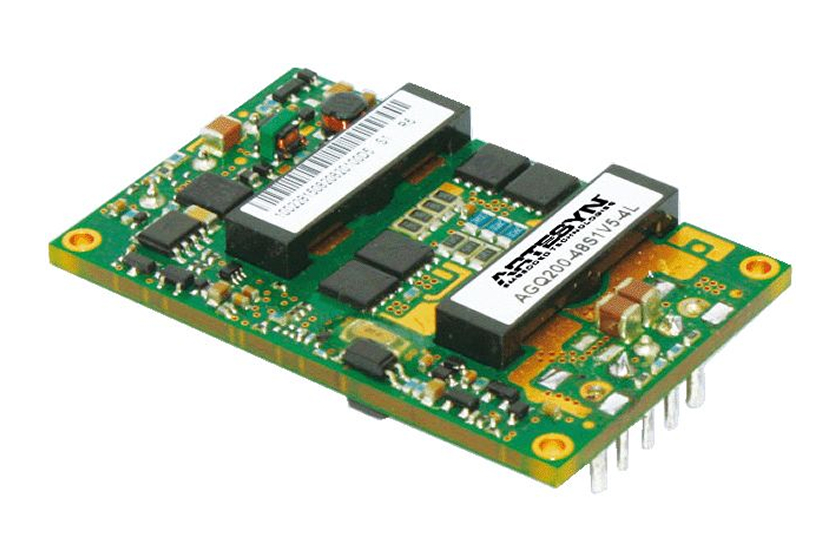 Bộ chuyển đổi các ly DC-DC khối vuông 48-132W Advanced Energy AGQ200 Series