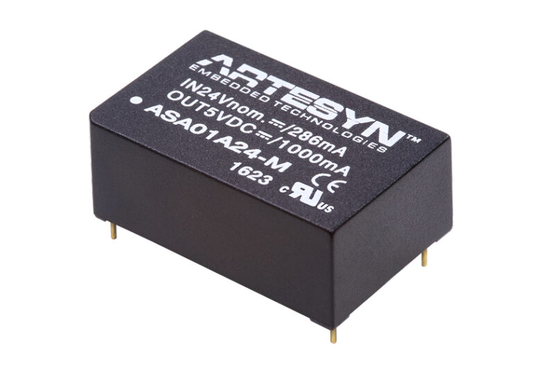 Bộ chuyển đổi DC-DC cách ly y tế 6W Advanced Energy ASA 6W-Medical Series