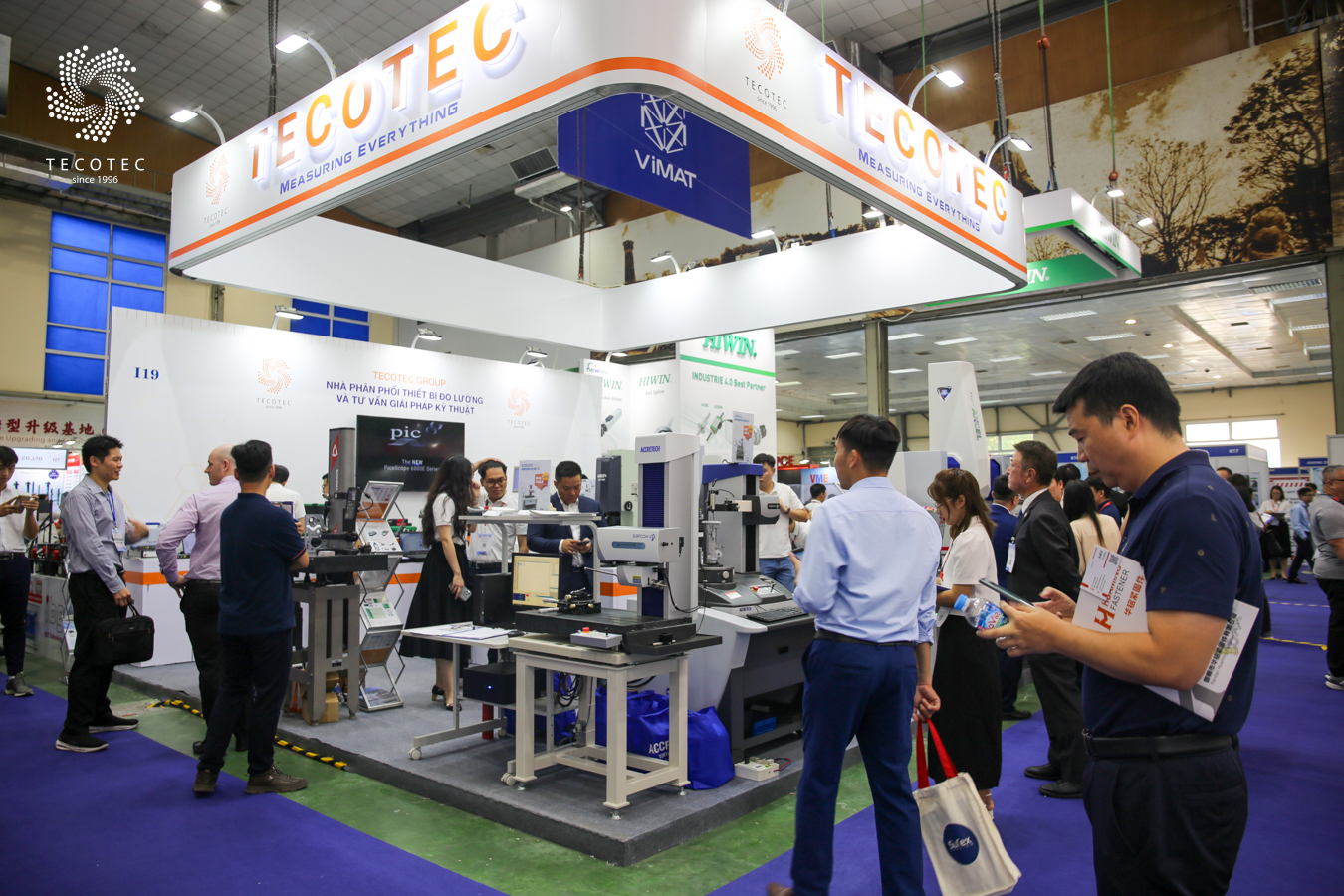 Toàn cảnh gian hàng I19 của TECOTEC tại VME2023