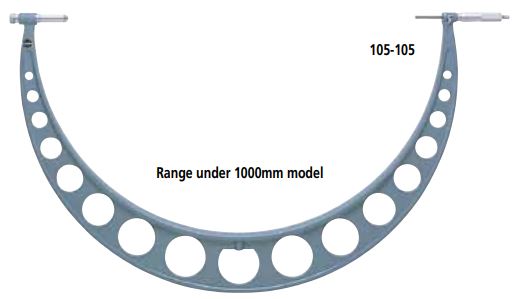 Panme đo ngoài cơ khí Mitutoyo 105