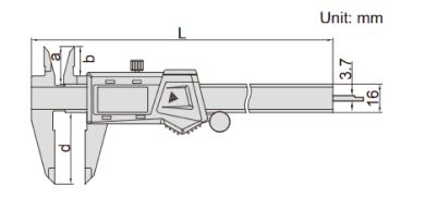 Thước kẹp điện tử Insize 1103-200W 3 Thước kẹp điện tử Insize 1103