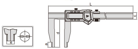 Thước kẹp điện tử Insize (Không chống nước) 1106