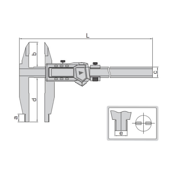 Thước kẹp điện tử Insize 1117-601 3 Thước kẹp điện tử Insize 1117