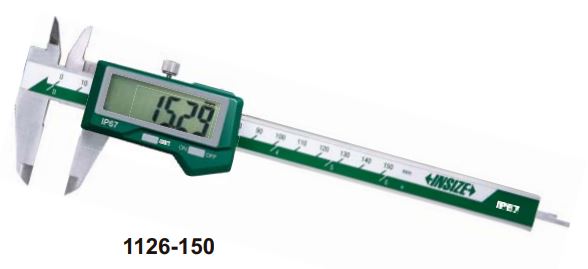 Thước kẹp điện tử Insize chống nước 1126