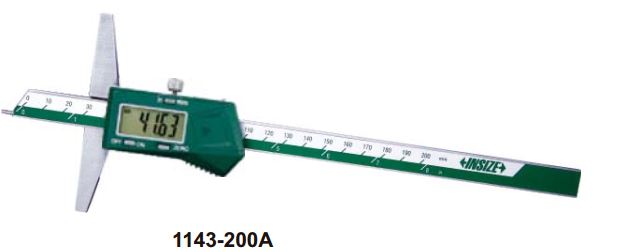 Thước đo sâu điện tử đầu đo dạng điểm (không chống nước) Insize 1143