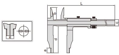 Thước kẹp cơ khí Insize 1236