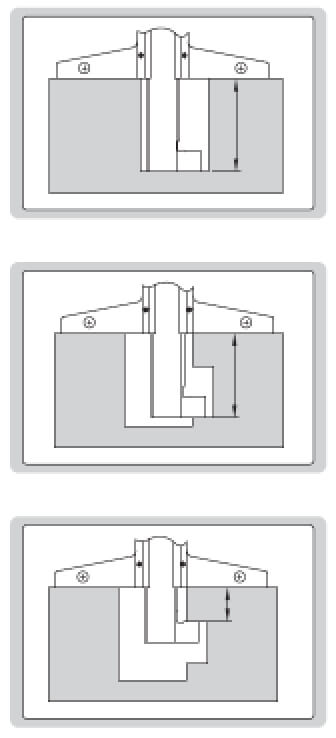 Thước đo độ sâu cơ khí loại đầu móc Insize 1248