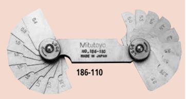 Dưỡng đo góc (radius) Mitutoyo