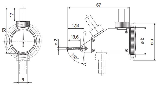 Đồng hồ so chân gập MarTest 800 VGM 2015347 3 Đồng hồ so chân gập MarTest 800 VGM
