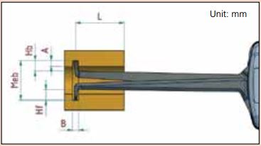 Ngàm đo kích thước trong loại đồng hồ Mitutoyo