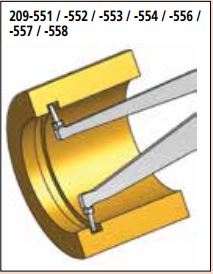 Ngàm đo kích thước trong ống điện tử Mitutoyo
