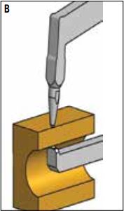 Ngàm đo kích thước ngoài ống điện tử Mitutoyo