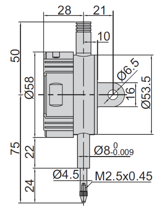 Đồng hồ so điện tử loại nâng cao Insize