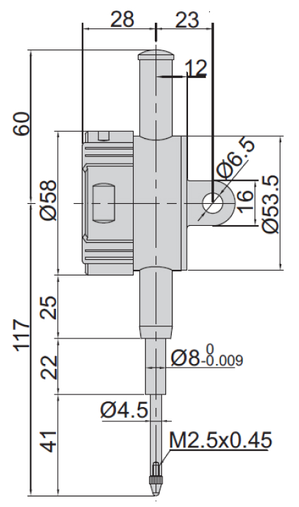 Đồng hồ so điện tử loại nâng cao Insize