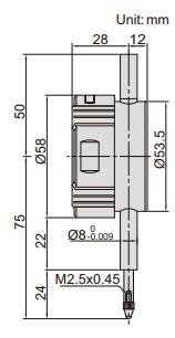 Đồng hồ so điện tử đo lỗ khoan Insize 2108