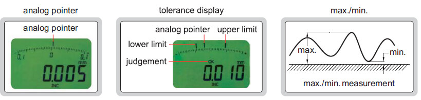 Compa điện tử đo trong Insize 2121-61 2 Compa điện tử đo trong Insize 2121