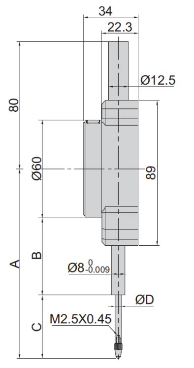 Đồng hồ so điện tử độ chính xác cao Insize 2133