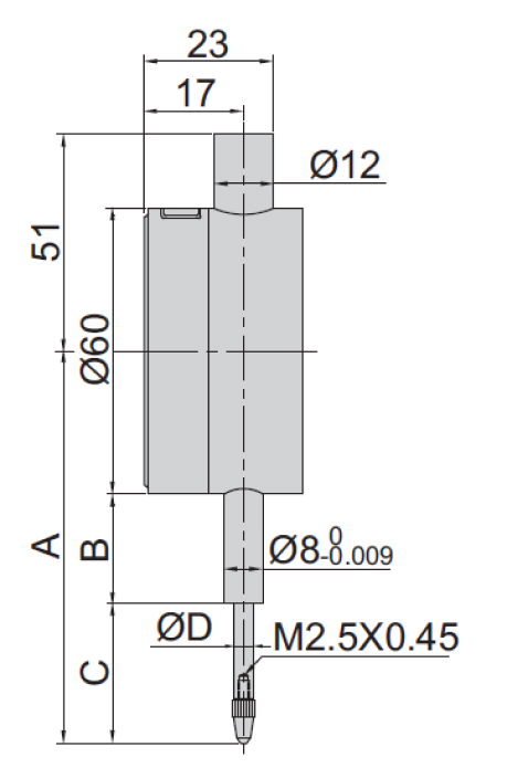 Đồng hồ so điện tử độ chính xác cao Insize 2133