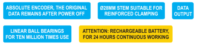 Đồng hồ so điện tử độ chính xác cao Insize 2140