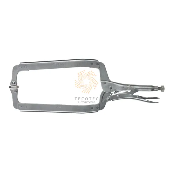 Kìm bấm chết chữ C có miếng đệm quay 18"