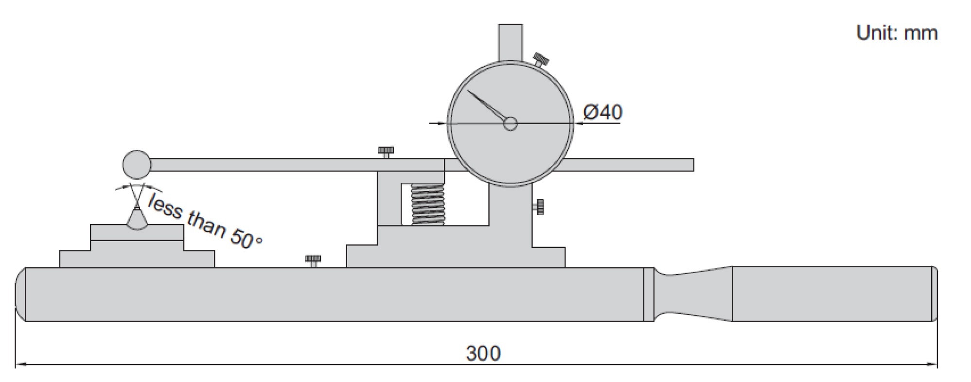 Đồng hồ đo chiều cao ren trong Insize 2233-35 3 Đồng hồ đo chiều cao ren trong Insize 2233