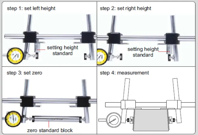 Đồng hồ đo đường kính đỉnh ren trong Insize 2337 2237-5E 5 Đồng hồ đo đường kính đỉnh ren trong Insize 2337