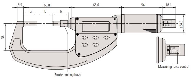 Panme điện tử ABSOLUTE Mitutoyo 227