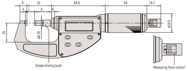 Panme điện tử ABSOLUTE Mitutoyo 227