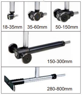 Dụng cụ đo lỗ Insize 2422-800 3 Dụng cụ đo lỗ Insize 2422