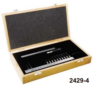 Set đồng hồ đo lỗ kín kích thước nhỏ Insize 2429-12 6 Set đồng hồ đo lỗ kín kích thước nhỏ Insize 2429