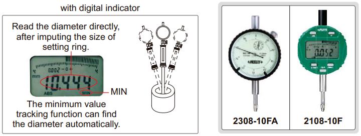 Đồng hồ đo lỗ Insize