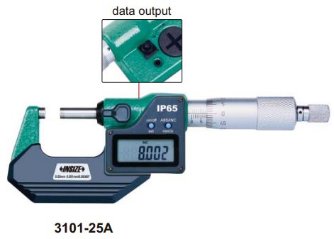 Panme điện tử đo ngoài Insize 3101