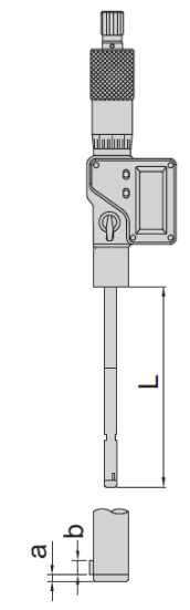 Panme điện tử đo lỗ hai điểm/ba điểm Insize 3127