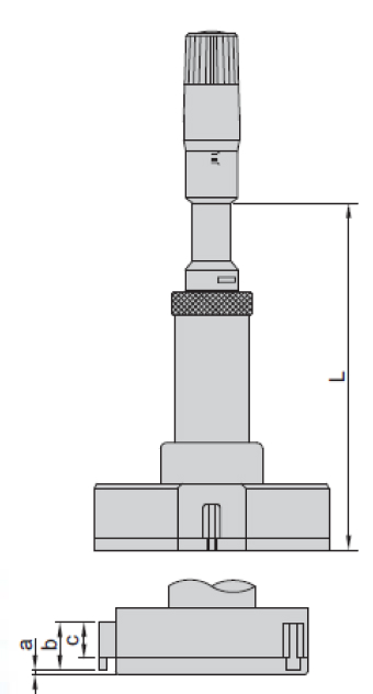 Panme đo trong 2/3 điểm Insize 3227
