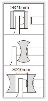 Panme SPHERICAL ANVIL TUBE Insize 3260