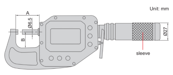 Thước panme điện tử chính xác cao Insize 3350