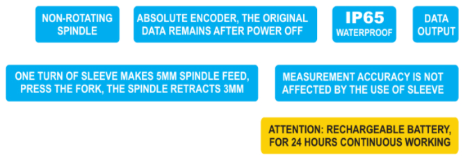 Thước panme điện tử độ chính xác cao Insize 3350-75WL 2 Thước panme điện tử chính xác cao Insize 3350