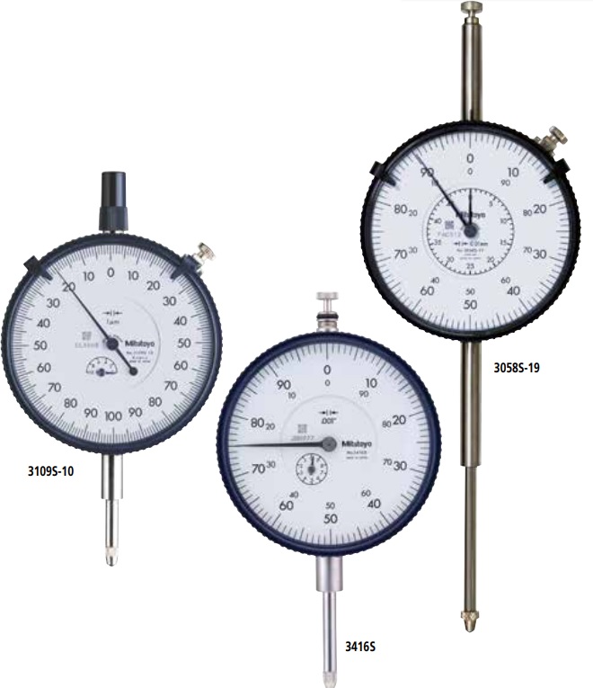 Đồng hồ so cơ khí Mitutoyo loại kích thước lớn series 3