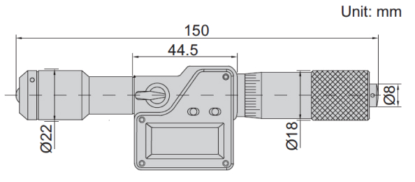 Thước panme đo trong điện tử dạng ống Insize 3521