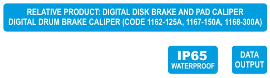 Panme điện tử phanh đĩa Insize 3588