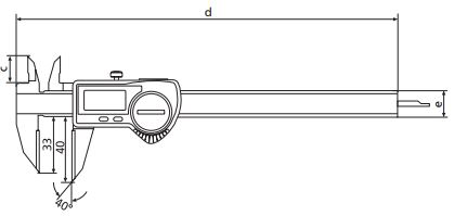 Thước kẹp điện tử cho ứng dụng đặc biệt MarCal 16 EWRi-AR / 16 EWR-AR