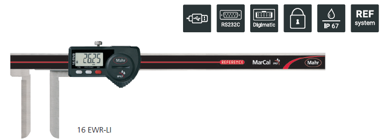 Thước kẹp điện tử đo độ dày thành ống MarCal 16 EWRi-SA 4103377