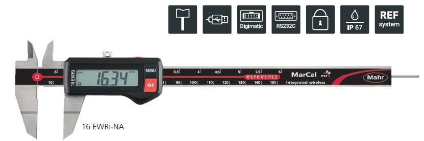Thước kẹp điện tử đo rãnh khóa 16 EWRi-NA 4103374 1 Thước kẹp điện tử cho ứng dụng đặc biệt MarCal 16 EWRi-NA