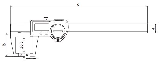 Thước kẹp điện tử cho ứng dụng đặc biệt MarCal 16 EWRi-AA / 16 EWR-AA