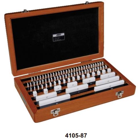 Bộ căn mẫu bằng gốm Insize 4105-87 4 Bộ căn mẫu bằng gốm Insize 4105